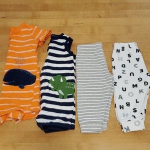 ⭐ 4/$30 bundle ⭐ 2 Rompers + 2 pants